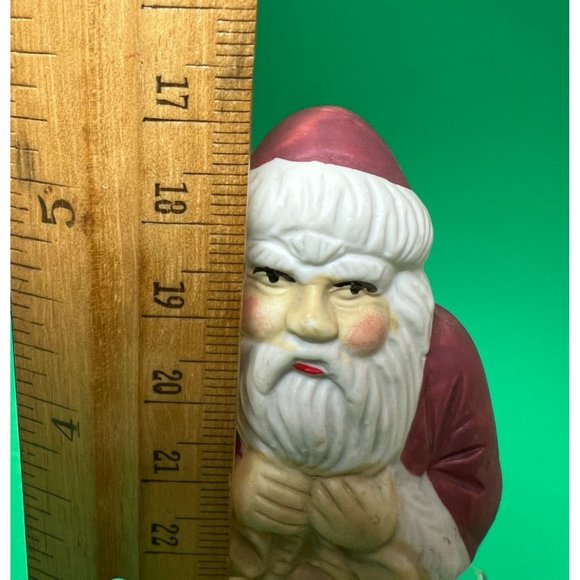 Around the World Porcelain Belgium Santa 1900 Heilig Meyers 5" Hand Painted - Picture 6 of 6